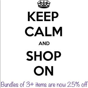 Bundles of 3+ are 30% off - Help me make room in my closet!